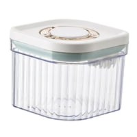 Bothyi - Contenedor De Leche En Polvo, Dispensador De Leche En Polvo Hermético Diario Portátil Para Bebé, Transparente, 800Ml