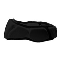 Ioensy - Protector De Cabeza Para Rugby, Diadema Para Gimnasio, Portero, Entrenamiento, Jugador, Protector De Cabeza, Negro, Talla L