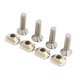 thumbnail image 3 of 4x Reemplazo De Tornillos De Aleta De Tabla De Surf No Se Necesita Herramienta Tornillo De Aleta De Pulgar Y Placa Tornillos Hexagonales De Acero Inoxidable M6, 3 of 5