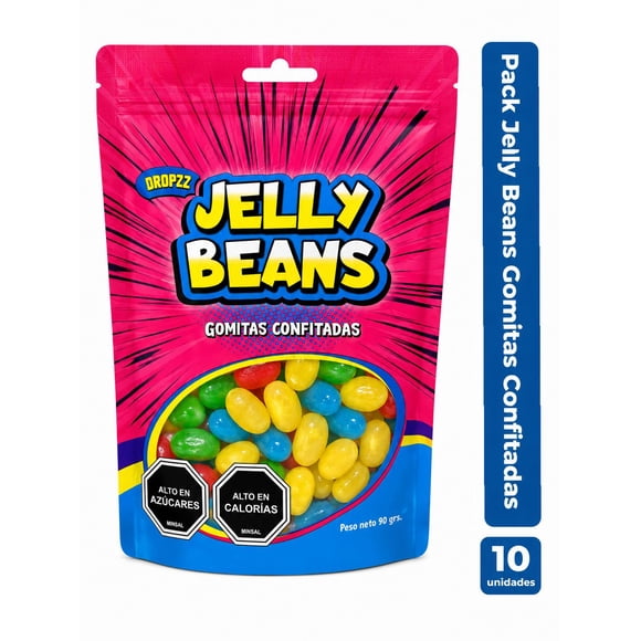 Pack 10 Bolsa Jelly Beans 90g
