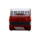 thumbnail image 2 of Gcr A 72 ROJO Acordeón, 2 of 2