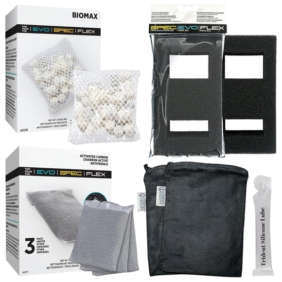 Kit de Medios de Filtración Trident Nova SPEC EVO Flex - Pack de 3