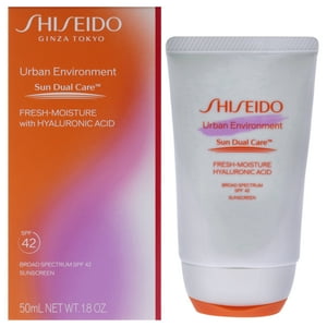 Shiseido - Protector Solar De Humedad Fresca Para Ambiente Urbano Spf 42 De Para Unisex - Protector Solar De 1.8 Oz