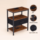 thumbnail image 5 of Pack de 2 Veladores Estilo Industrial Black Wood, 5 of 7