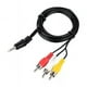 thumbnail image 1 of Cable Auxiliar A Rca 3x1 Aux 3-5mm De Audio Y Video 1-5m, 1 of 3