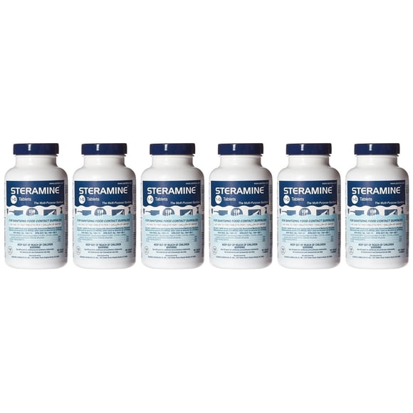 Tabletas Desinfectantes Steramine 6 X 150 Ml