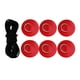 thumbnail image 1 of Kit De Aparejos De Cubierta De Parche De PVC Con Anillos En D De 6 Piezas Para Bote Inflable Kayak Bote Rojo, 1 of 5