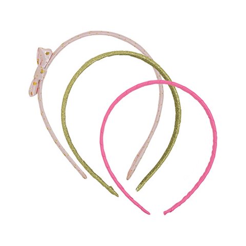 Pumucki - Set De 3 Cintillos Rosado