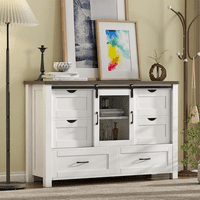 Muebles Santa Ana - Buffet Cajonera Antique Roble White