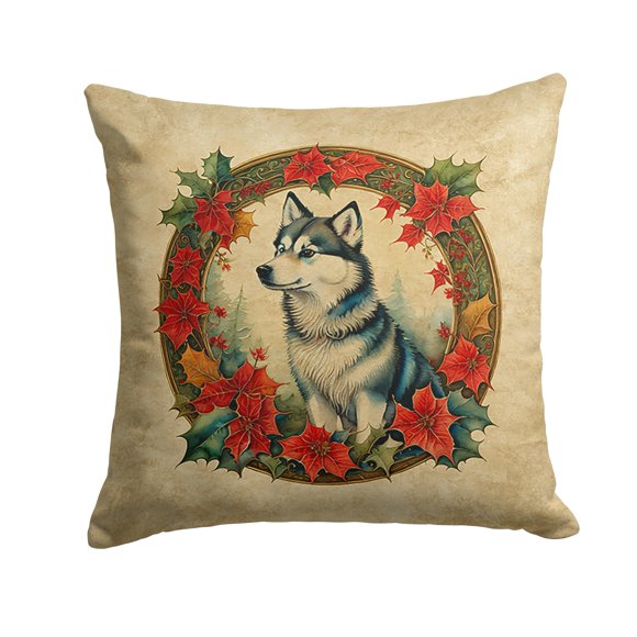 Cojín Alaskan Klee Kai Christmas