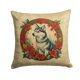 thumbnail image 1 of Cojín Alaskan Klee Kai Christmas, 1 of 6