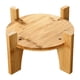 thumbnail image 1 of Soporte de exhibición para dispensador de bebidas, soporte de madera, base redonda, soporte para hervidor frío, multiusos para encimeras de cocina y f 20 cm de diámetro, 1 of 5
