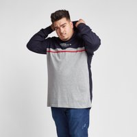 Gangster - Plus Polera Manga Larga Elegant 2 Gris Hombre 2Xl