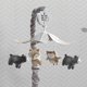 thumbnail image 5 of Crib Mobile Lambs & Ivy Woodland Forest Gris/Tan con música, 5 of 6