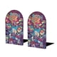 thumbnail image 1 of La Vida Moderna de Rocko Sujetalibros decorativos temáticos, tope para estantería con base antideslizante, uso dual para hogar y oficina - 2 piezas, 1 of 6