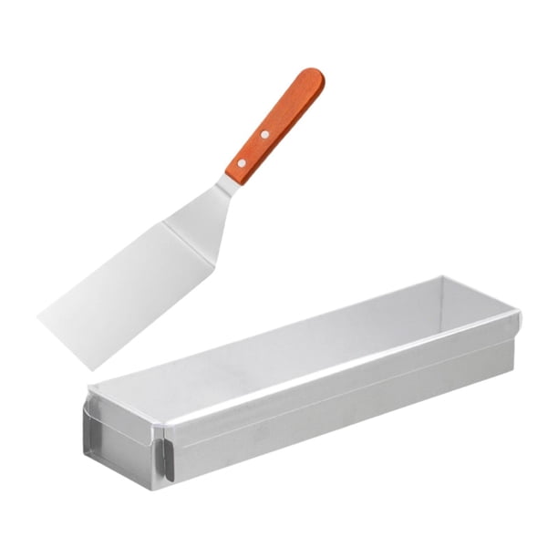 Molde para Hacer Pasteles Rectangulares, Molde para Tiramisú, Mousse, Resistente, para Hornear, Tartas, Pastelería, Herramienta para Hornear DIY, Mold tapa acrílica corta