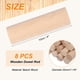 thumbnail image 2 of Varilla de Espiga de Madera Uxcell, Varillas de Madera Redondas Sin Terminar Precortadas para Proyectos de Bricolaje y Decoración del Hogar 100 x 30mm, 2 of 7