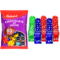Dulces Altiro - Bolsa Huevitos De Pascua Ambrosoli + Pack 5 Conejos Ambrosoli