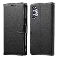 Funda Para Foxdock Samsung Galaxy A32 5G– Cuero Premium, 3 Ranuras Para Tarjetas, Protección Contra Impactos