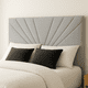 thumbnail image 3 of Respaldo De Cama 2 Plazas Gris Claro Siena, 3 of 3