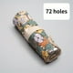thumbnail image 1 of Exquisite Pencil Roll Bag - 12/24/36/48/72-Hole Art Roll Pencil Case for Student Stationery Storage and School Supplies, 1 of 5