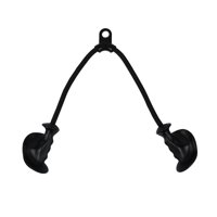 Xusx111 - Cuerda Tricep Con Manijas Ergonómicas, 32 Pulgadas Tricep Pull Down Cuerda Para Máquina De Cable, Sistema De Polea, Conexión De Cable De Cuerda Triceps Para Gimnasio, Hogar