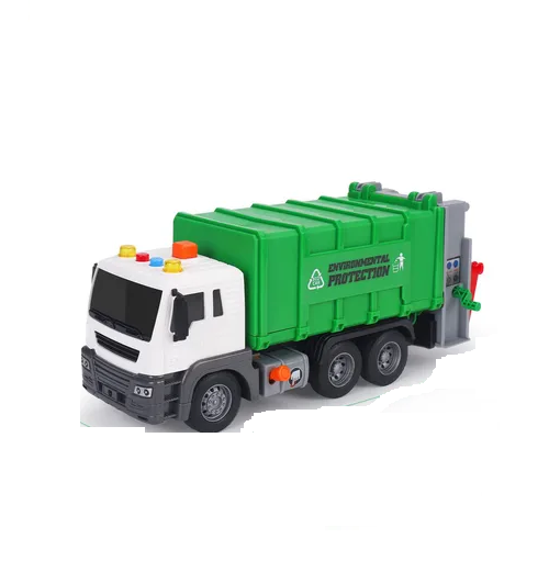 Genérico - Camión De Basura, Camión De Reciclaje De Gestión De Residuos Multicolor