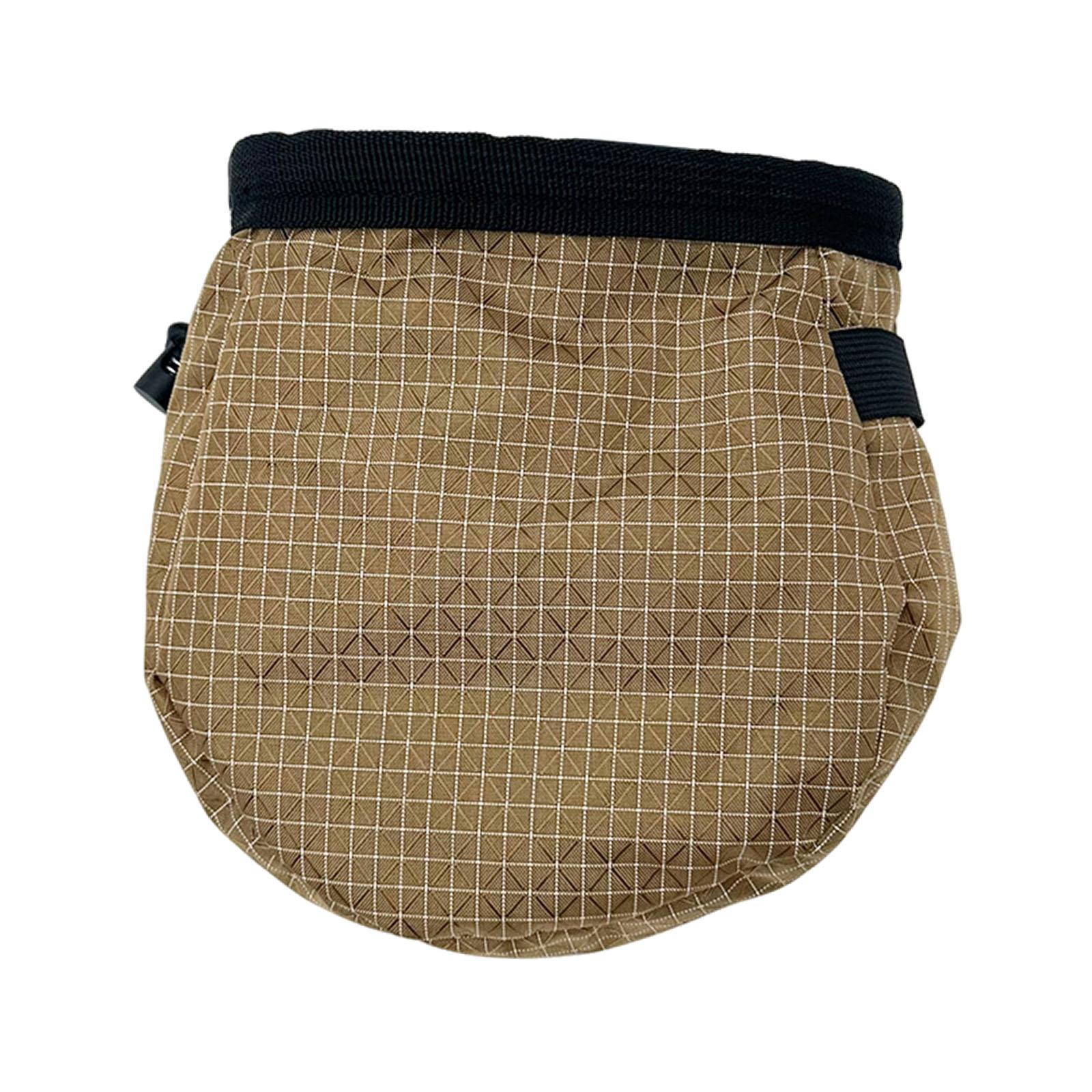 Ioensy - Bolsa Para Magnesio De Escalada, Accesorios De Escalada, Bolsa Para Magnesio Para Hombres Y Mujeres, Color Marrón