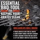 thumbnail image 2 of Cepillo para parrilla Grillaholics de latón con cerdas suaves de 46 cm, 2 of 8