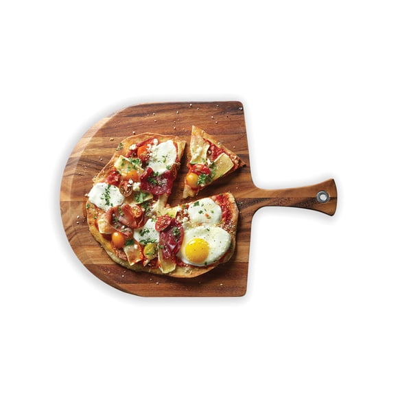 Pala para Pizza Ironwood Gourmet Napoli de Madera de Acacia 36x51x1 cm