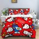 thumbnail image 1 of Sanrio'S Adorable Hello Kitty bedding Features a Vibrant Hot Printed Design And Includes a Duvet Cover Along with Two Pillowcases, 1 of 5