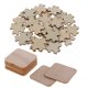 thumbnail image 3 of 150 Piezas De Madera Natural Plaque Placa Muestra Colinas Sin Terminar Formas De Madera, 3 of 5