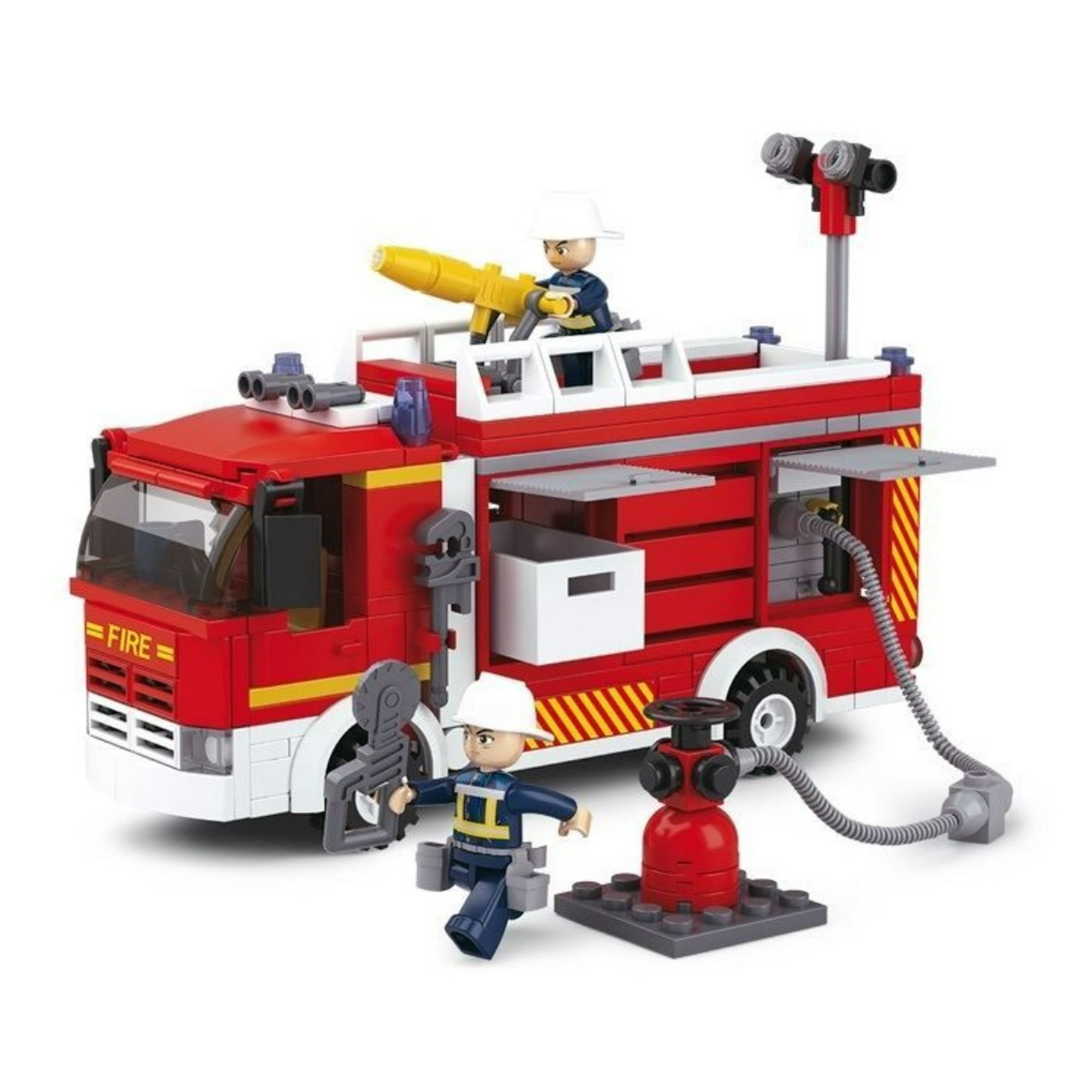 Sluban - Camión Cisterna De Bomberos, Compatible Lego