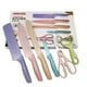thumbnail image 2 of Set Cuchillos Acero Inoxidable 6 Piezas Colores, 2 of 3
