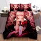 thumbnail image 1 of Danganronpa Junko Enoshima And Bloody Knife Digital Art Quilt Duvet Cover Set3-Piece Bedding Set, 1 of 5
