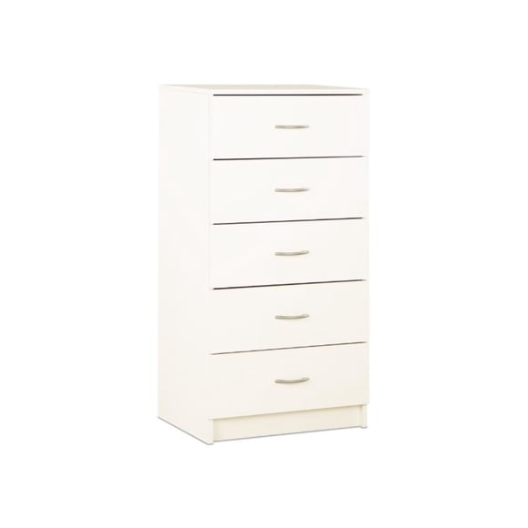 Cómoda 5 Cajones Blanco