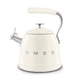 thumbnail image 1 of Hervidor de Estufa Retro SMEG 2.3L Crema con Silbato, 1 of 9