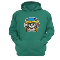 Genérico - Polerón Canguro Guns N´ Roses Verde Aguamarina Talla Xl Unisex