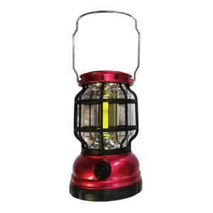 Max - Lampara De Camping Led Carga Solar Usb Regulador De Luz