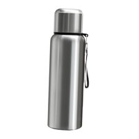 Magideal - Botella Térmica De Acero Inoxidable Para Bebidas Frías Y Calientes, Vaso De Café, Taza De Café De Viaje, Portátil Para Deportes Al Aire Libre, Camping 600Ml