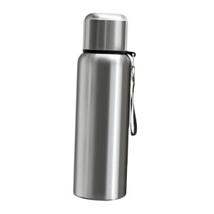 Magideal - Botella Térmica De Acero Inoxidable Para Bebidas Frías Y Calientes, Vaso De Café, Taza De Café De Viaje, Portátil Para Deportes Al Aire Libre, Camping 600Ml