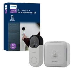 Kit De Timbre De Seguridad Inalámbrico Philips Des6572Wb/37