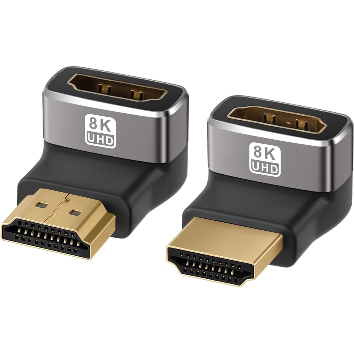 Togconn - Adaptador Hdmi 2 1 8k 90° Pack 2 Unidades