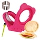 thumbnail image 1 of Sellador Y Cortador Para Sándwiches Uncrustables Rosa Rojo, 1 of 6