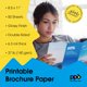 thumbnail image 4 of Papel para folletos PPD PPD-72, 100 hojas, 140 g/m², 21 x 28 cm, 4 of 7