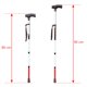 thumbnail image 3 of Soporte plegable ajustable para ciegos Walking Cane VISIONU, 3 of 7