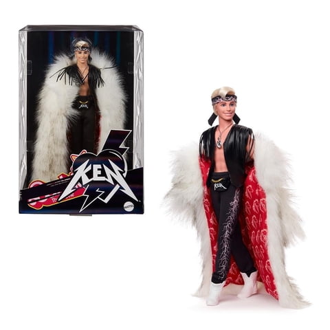 Muñeco De Colección Barbie Ken Abrigo Blanco