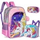 thumbnail image 1 of Meetbelify Backpack for Girls Backpacks Kids School Bookbag for Elementary Students Full Size Travel Bag with lunch box, 1 of 3
