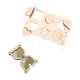 thumbnail image 2 of 2 Uds Montessori Tablero Ocupado Sensorial Temprano Educativo DIY Accesorios, 2 of 5