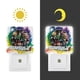 thumbnail image 3 of Danganronpa Luz nocturna LED con sensor de anochecer a amanecer para dormitorio, baño, pasillo, escaleras - Lámpara LED nocturna de enchufe, 0.5W - 1 pieza, 3 of 6